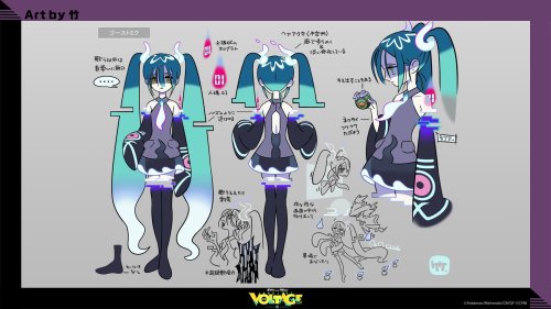 Here's The Rest Of The Artwork Released For Project Voltage, The Collaboration Between Hatsune Miku And