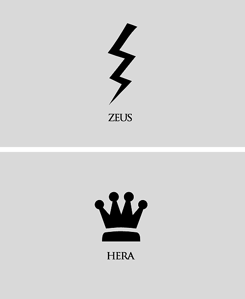 trackersjays:  Camp half-blood cabins + minimalist.  God of lightning // Queen of Olympus // God of the sea // Goddess of agriculture // God of war // Goddess of wisdom // God of the sun // Goddess of the hunt // God of fire // Goddess of love // God