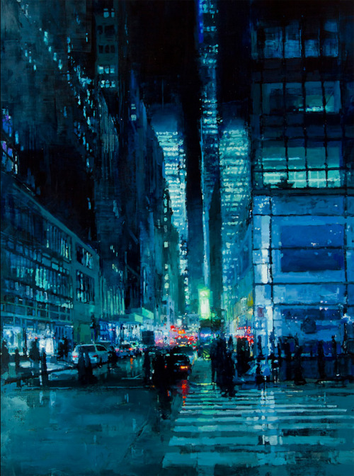 archatlas:  Cityscapes Jeremy Mann 