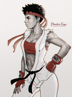 dandon-fuga:  Female Ryu :P PATREON <-