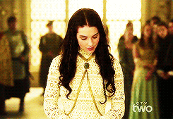 fyeahreign:  Mary, Queen of Scots. France is pleased to reinstate our marriage treaty with your country as soon as negations are - Thank you, your Grace. Scotland is pleased as well. Especially since this time you and my Uncle will be allowing me to guide
