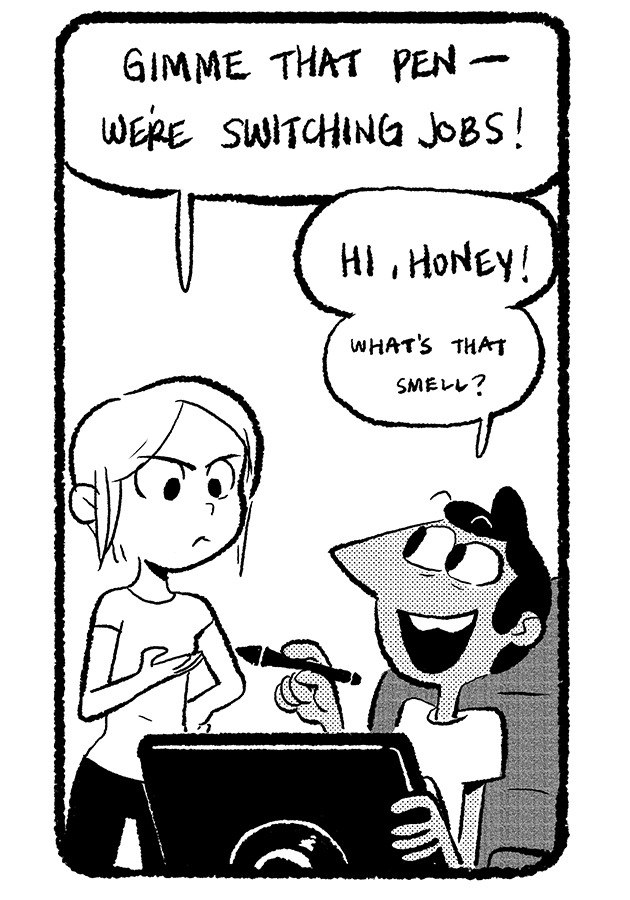 anthonyholden:  It was my wife’s birthday last week. I let her take the easy job