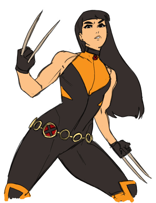 a little laura kinney redesign warm up