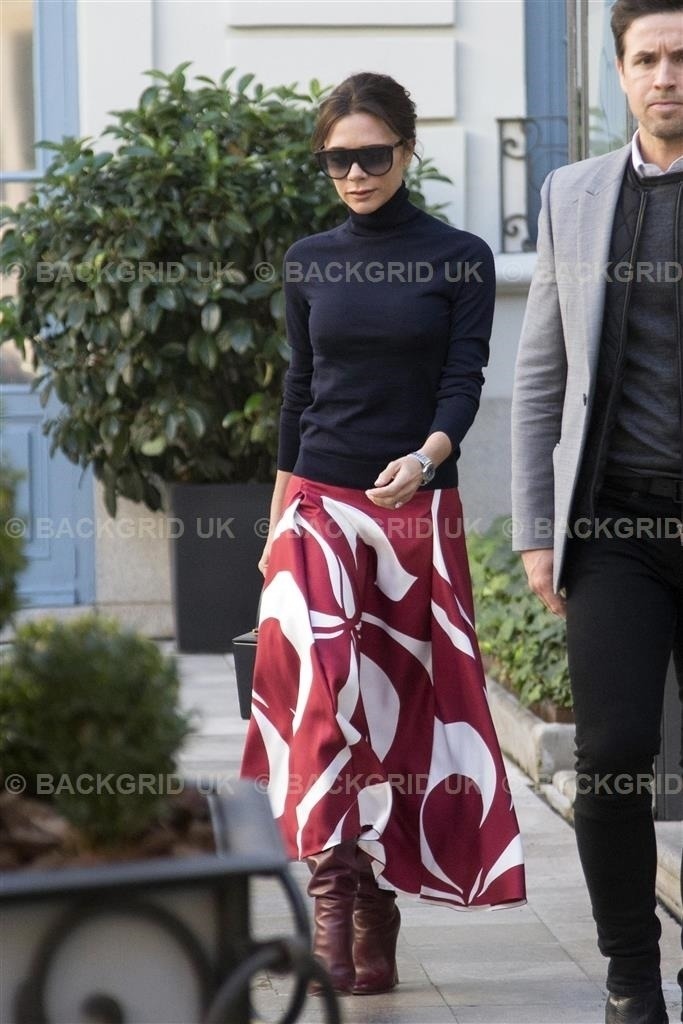 Backgrid UK Celebrity Photo Agency — Victoria Beckham models some of ...