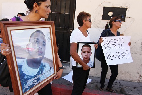 thepeoplesrecord:‘Not on our soil’: US border patrol agent won’t be charged over killing of 17-year-old Mexican youthAugust 11, 2013 US authorities will not bring charges against a US Border Patrol agent who shot dead a Mexican youth