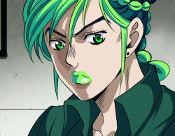 king-joestar:I spent 2 hours editing this Can u tell I’m so fucking thirsty for stone ocean anime I feel ya T ^T &lt;3