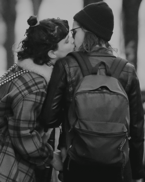 kristensource:  March 14 | Kristen Stewart & Soko Out In Paris ♥   So loving this!  So fucking cute together!But jesus, tabloids, can you just knock it off with the “Kstew dating Soko to get back at Robert” BS?  That shit is OVER already!