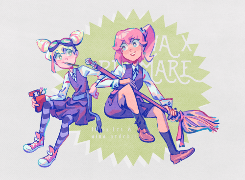 promare x little witch academia AU ✨