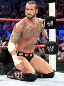 Something about seeing CM Punk handcuffed turns me on! &gt;:)