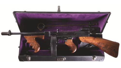 Colt Model 1921 Thompson submachine gun purchased by the Kansas City Police Department in 1931from R