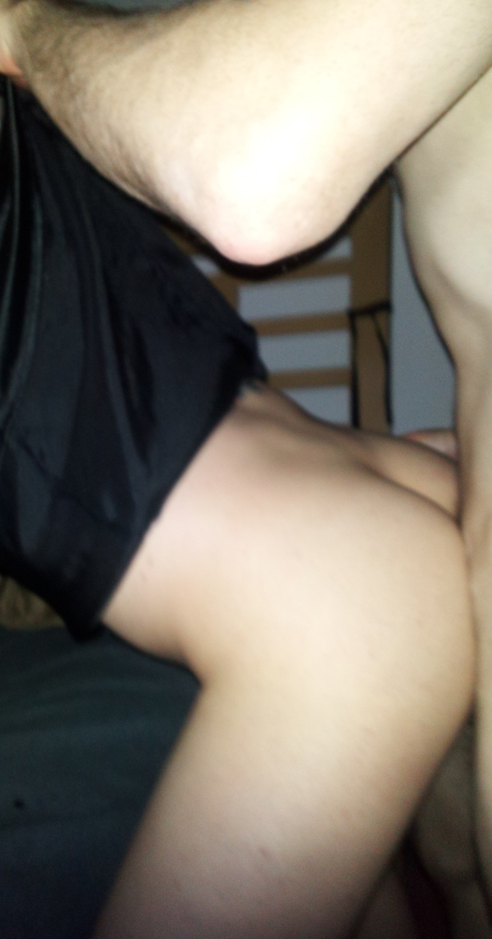 amyinolythings:  Getting used.  Isn’t that what holes are for?This is before I