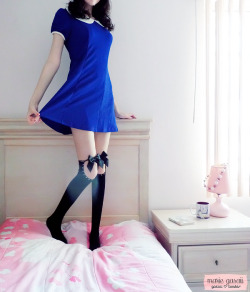 Gasaii:  Dress, Stockings &Amp;Amp; Lipstick ♥ Read My Review~ 