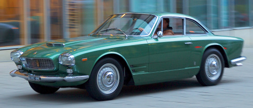 Maserati 3500 GTi Sebring, 1963, by Vignale. A one-off series 1 Sebring with oblong headlamps 