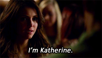 fourtris-eaton:  Elena being Katherine being Elena. 