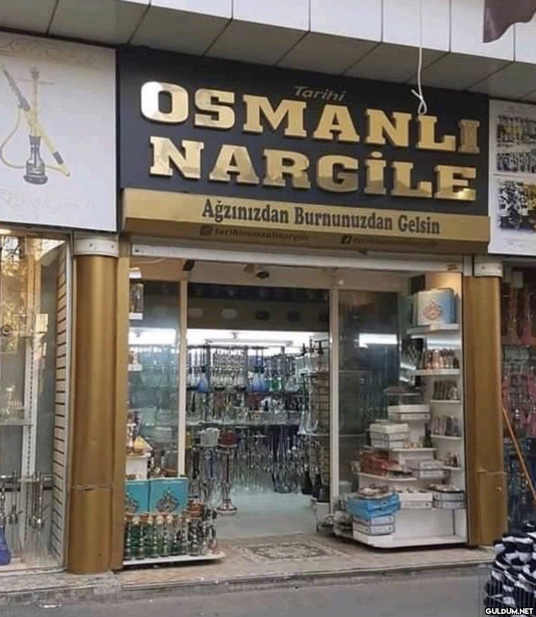 Tarihi OSMANLI NARGİLE...