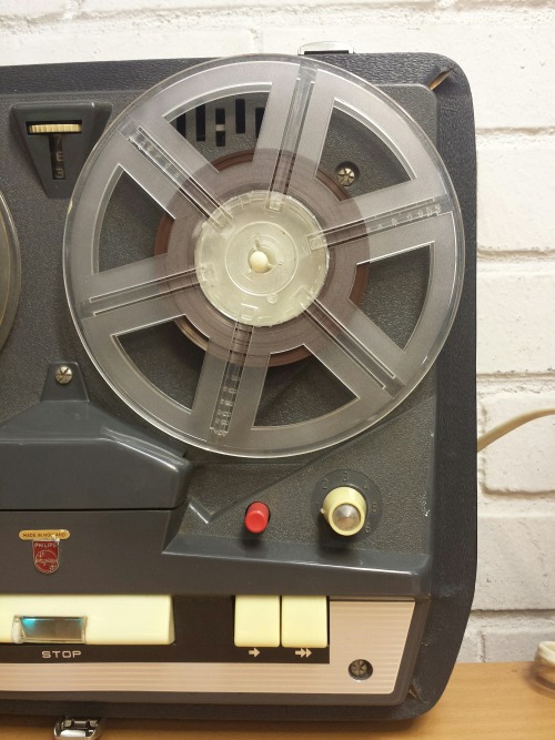 Philips EL3541/19H 4-Track Reel-To-Reel Tape Recorder, 1958