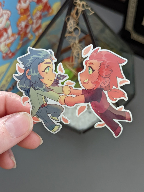  ✨Production Update✨Here is a closer look at one of our finished stickers! 