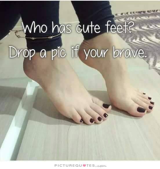 Only sexy feet
