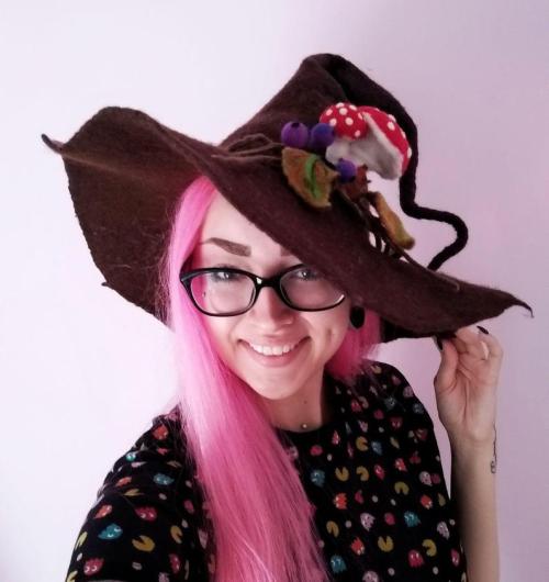 snootyfoxfashion:Handmade Felt Witch Hats from WitcheryStorex / x / x / x / xx / x / x / x / x