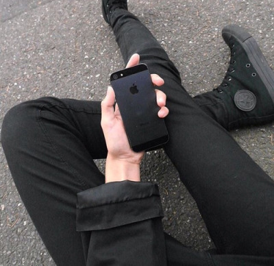 all black converse tumblr