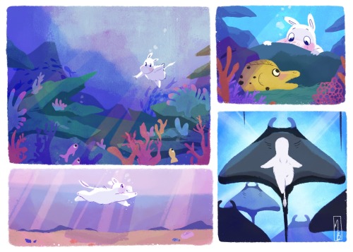 Some Moomin Under the Sea vignettes !
