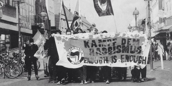 what-we-leave-behind:  enough is enough  antirassistische demonstration nienburg