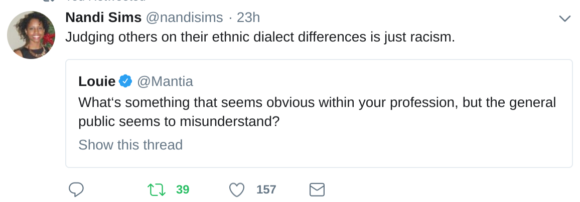 allthingslinguistic:Linguistics takes on the “What’s something that seems obvious
