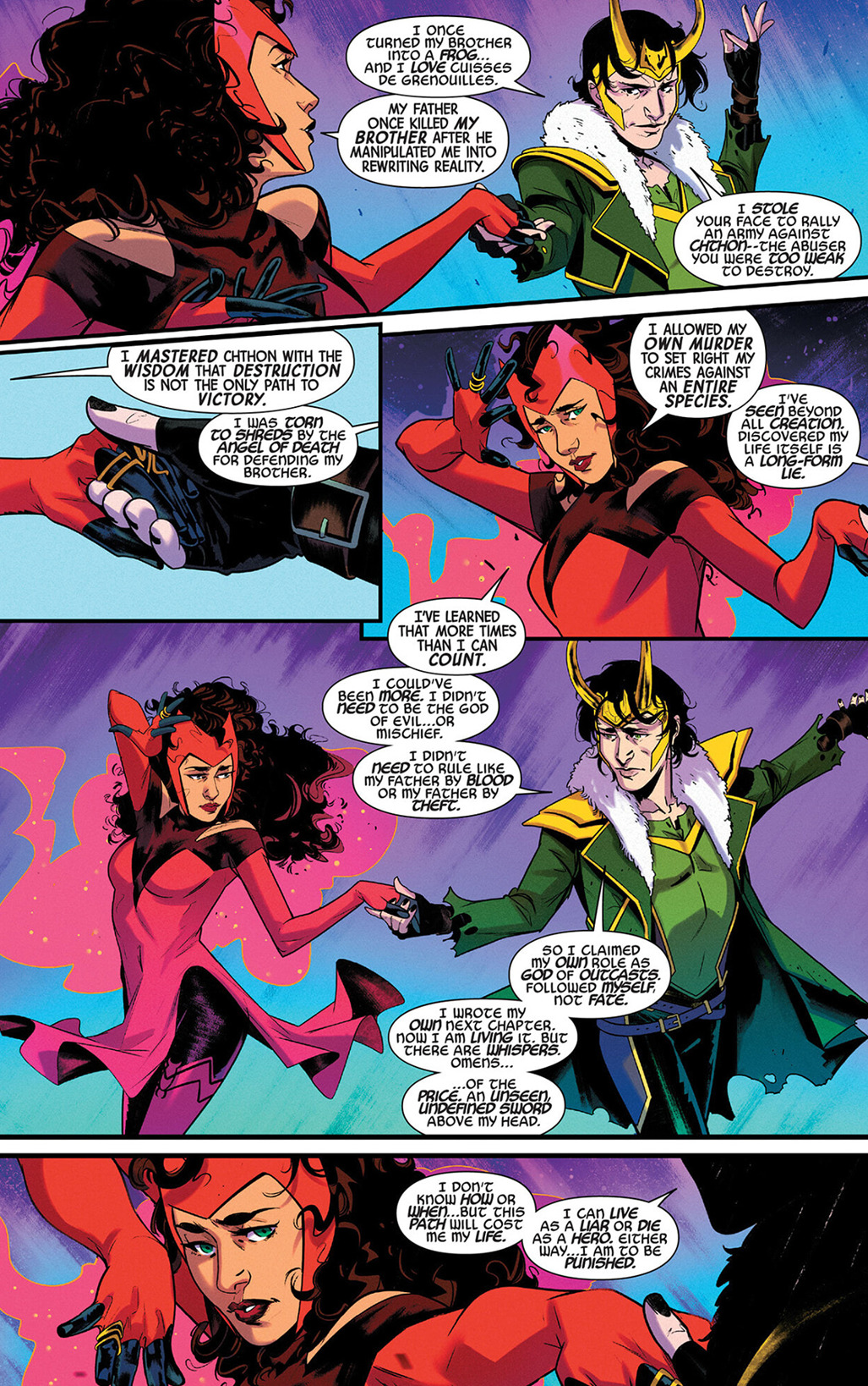 A blog dedicated to all your favorite moments — Scarlet Witch #8 (2023)  written by Steve