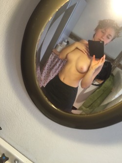 pleasureperfect:  In a cabin with friends and my boobs decided to look alright