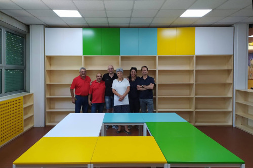 Si Finalmente Completata La Piccola Biblioteca DellIstituto Comprensivo Simonetta Salacone Di Roma Documentata