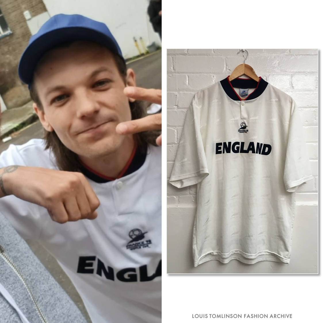 X \ Louis Tomlinson Fashion Archive در X: «09/24/18  Louis wore a  #Vetements New York Tourist T-shirt ($240) in Ibiza.