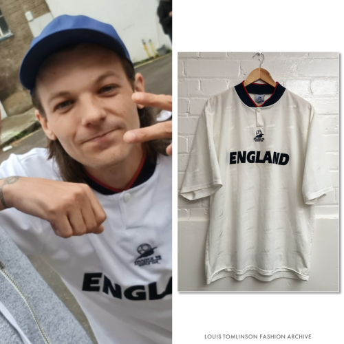 Louis in London | June 4, 2021Vintage ‘France ‘98 World Cup’ England Shirt