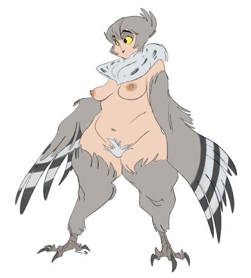 slewdbtumblng:Bigger Chubby Harpies for y’all. two birds with one “rock” ;9