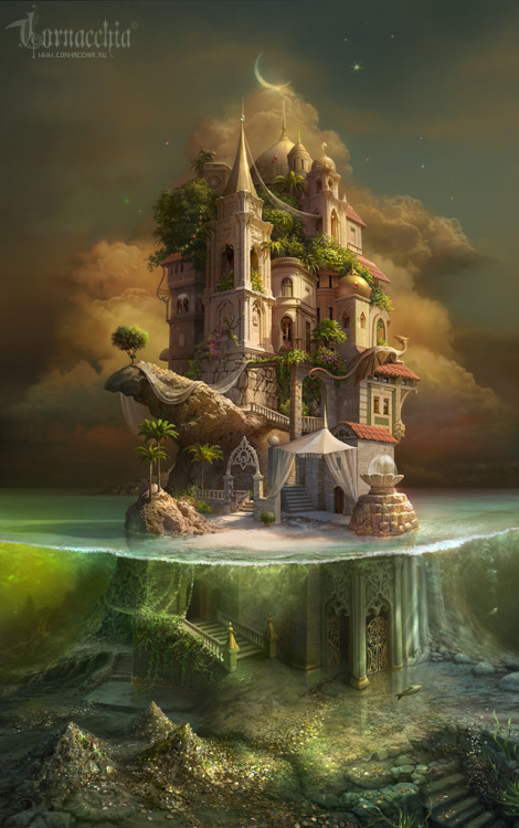 tabletopresources:Kidnapped princesses island by cornacchia-artCheck out Tabletop Gaming Resources f
