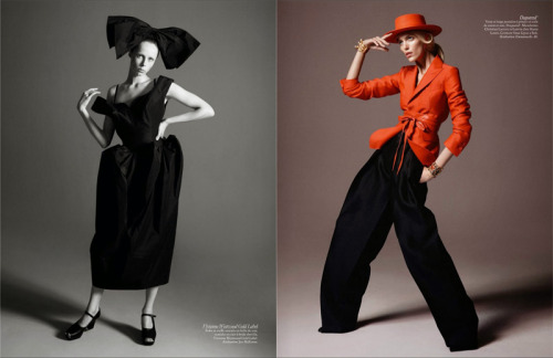 VOGUE PARIS – VOGUE STUDIO-‘s amazing fashion story from their February Issue, shot by David Sims an