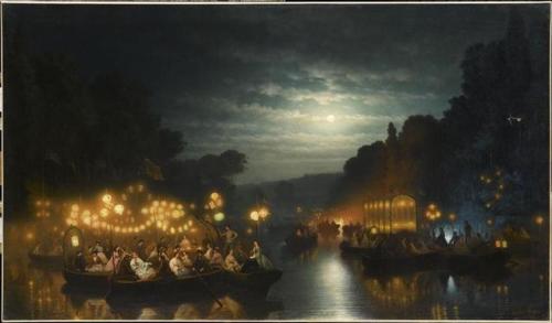 Johann Mengels Culverhouse - Venetian promenade - 1851