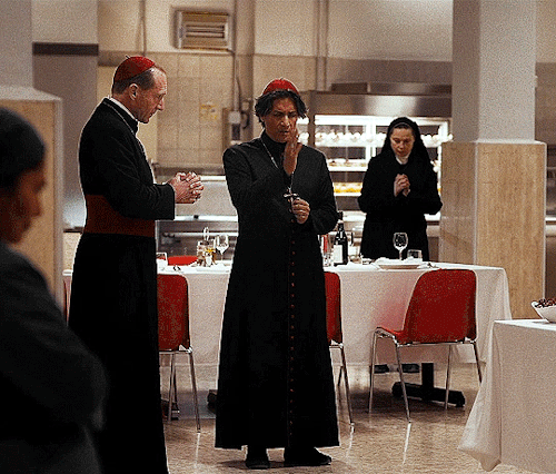 Cardinal Lawrence And Cardinal Benítez CONCLAVE (2024)