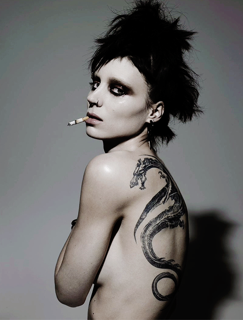 gettingscrazy:Rooney Mara as Lisbeth Salander in The Girl With the Dragon Tattoo