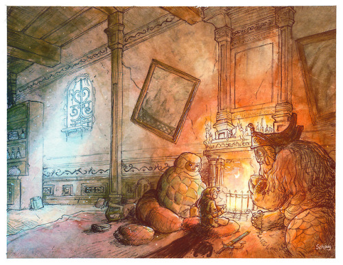 schpog-art: My piece for the @lozanthology ! &lt;3 It’s the Snow Peak Temple from Twi
