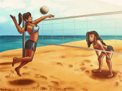 k-y-h-u:  my half of a Korrasami collab with starbuckviper! (＾▽＾)