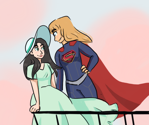 Supercorp, but like. Ghibli.available on my redbubble! (1 & 2) |  ☕✨ 