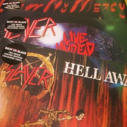 radio-active-records:  Heat up your Friday with the Back On Black Slayer reissues. Hell Awaits! #slayer #ripjeffhanneman #radioactiverecords (at Radio-Active Records) 