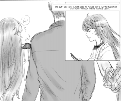 itsmeohmyo:  ►In which Unknown learns not to ‘Catphish’ IRL◀︎ [Cheritz’s spelling ;D]An alternative ending 💞 and a blossoming romance feat 🍗 (this idea wouldn’t leave me alone haha!) *GETS SHOT BY UNKNOWN*