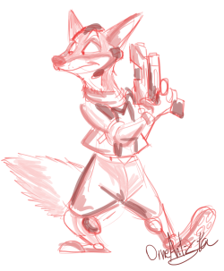 electric-lynx:  Quick sketch of Nick cosplaying