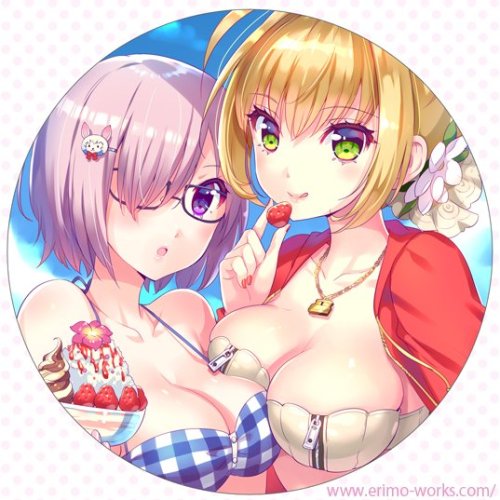 夏コミの何かになるネロマシュです。可愛く仕上がりますように #C92 #FGO http://pic.twitter.com/ahMLddcJjM— ERIMO・コミケ3日目東プ36b (@ERIMO