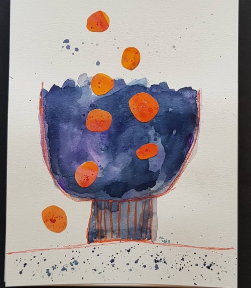 &ldquo;Quinotos en un bowl&rdquo; &ndash; &ldquo;Kumquats in a bowl&rdquo;.  I l