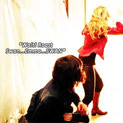 sassysaviour:A few curses and 28 years later, Regina finally gets Rumple’s inside joke. 