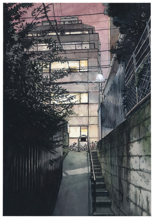 archatlas:   Tokyo at Night by Mateusz Urbanowicz  Mateusz Urbanowicz, also known as Matto, is a Pol