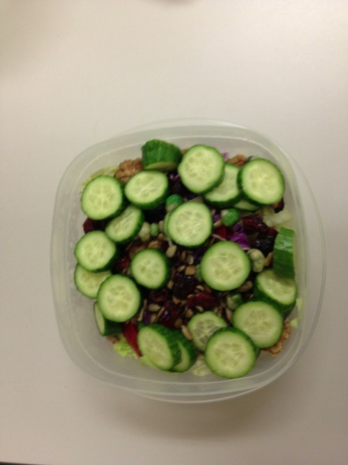 ravipareek05 - My LunchLunch - lettuce,dried cranberries...