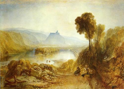 Prudhoe Castle, Northumberland, 1826, William TurnerMedium: watercolor,paper